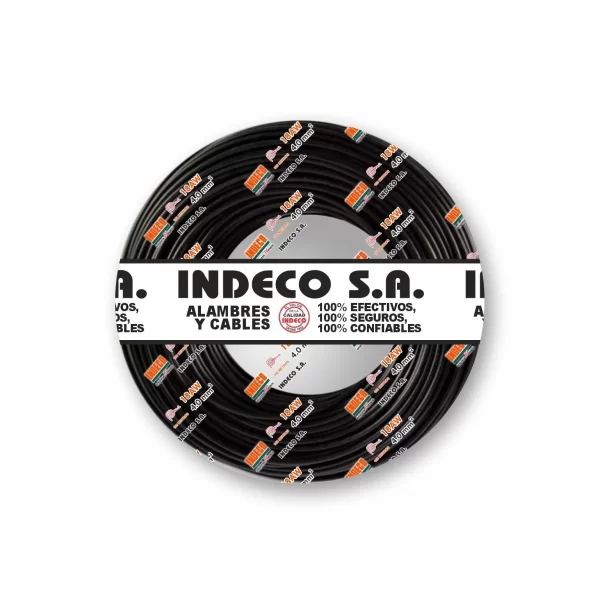CABLE GPT 600V 18AWG CL5-NEGRO/100 METROS
