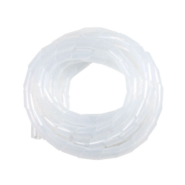 ESPIRAL PROTECTORA PARA CABLE COLOR BLANCO CERTIFICADO UL 24MMX10MTS - BESTENS