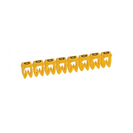 MARCADOR PARA CABLE 1.5 A 2.5 LETRA "D" - /TIRA X 20 UND