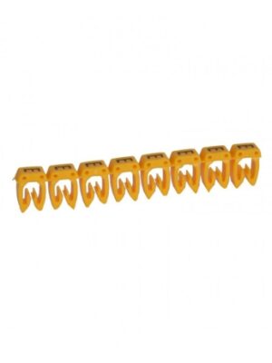 MARCADOR PARA CABLE 1.5 A 2.5 LETRA "E" - /TIRA X 20 UND