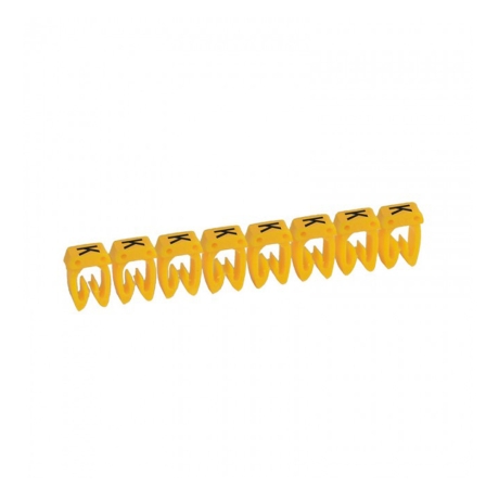 MARCADOR PARA CABLE 1.5 A 2.5 LETRA "K" - /TIRA X 20 UND