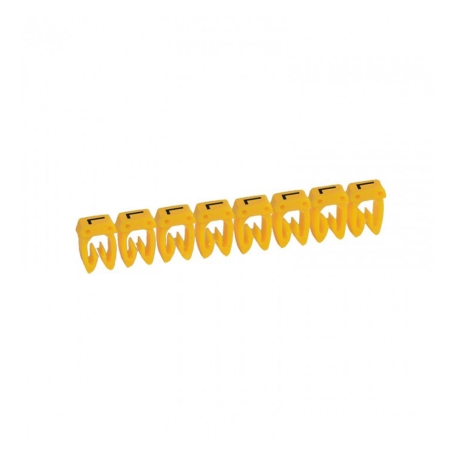 MARCADOR PARA CABLE 1.5 A 2.5 LETRA "L" - /TIRA X 20 UND