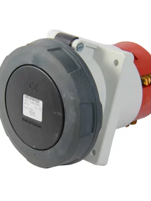 TOMA EMPOTRABLE 125AMP 3P+T 500V NEGRO 7H IP67 MENNEKES