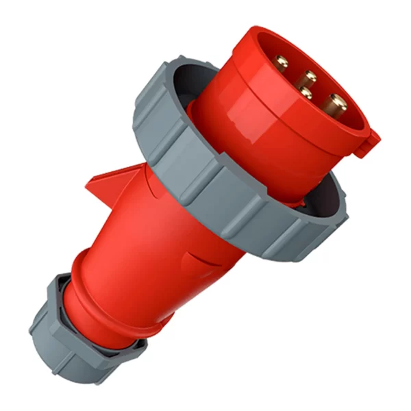 ENCHUFE 32A 3P IP67 ROJO- MENNEKES
