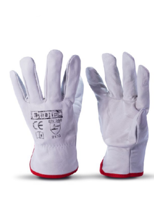 GUANTES DE SEGURIDAD BADANA BLANCO - CLUTE
