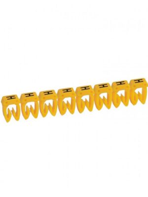 MARCADOR PARA CABLE 1.5 A 2.5 LETRA "H" - /TIRA X 20 UND