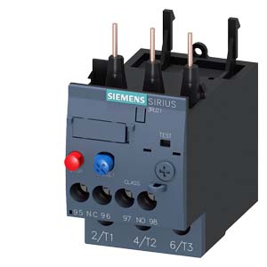 3RU2126-1GBO RELE DE SOBRE CARGA TERMICCO REG 4.5-6.3A 1Na+1Nc T.SO CLASE 10