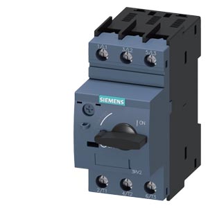 GUARDAMOTOR  SIRIUS 3RV1021-1GA10  4.5-6.3 AMP SIEMENS MAS BLOQUE DE CONTACTOS