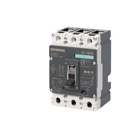 3VL1708-1DD36-0AA0- INTERRUPTOR AUTOMATICO 3P  80A VL160X N PODER DE CORTE ESTANDAR Icu 5KA, 415V AC