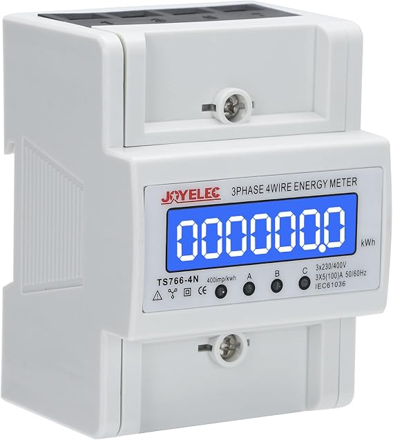 Medidor de energía trifásico TS766-4N