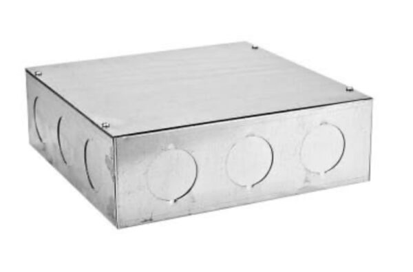 CAJA DE PASE DE METAL 300X300X100 CERRADO (PLANCHA 1/27)