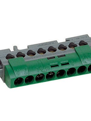 BORNERA TIERRA VERDE 16MM2 P/8 CONDUCTORES