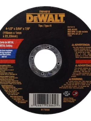 6750_500x DISCO DE DESBASTE 4.1/2X 3/64X 7/8"