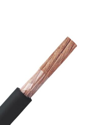 CABLE SOLDAR WS 600V 4 AWG, CL5, NEGRO, (m)