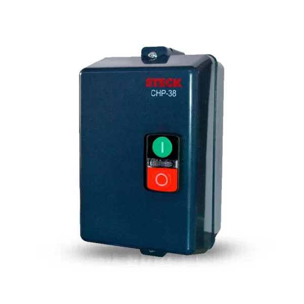 Arrancador Dir. 2HP Contactor 9A Bob.220V/Rele Term. 5.5 - 8A  - CHP38T2M8 - STECK