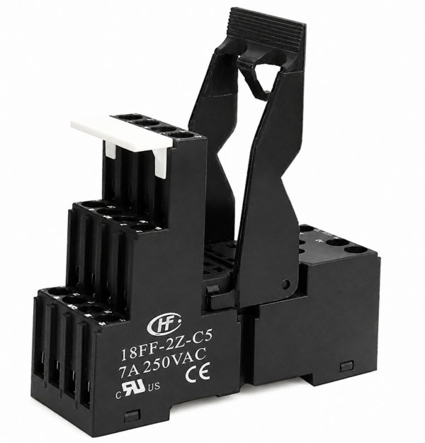 BASE PARA MINI RELAY 8 PINES 18FF-2Z-C5 - HONGFA