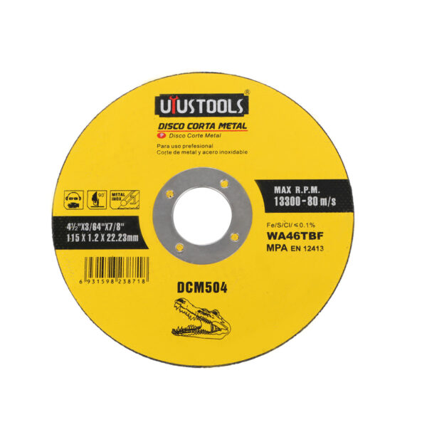 DISCO CORTA METAL 4.1/2"X3/64"X7/8" - UYUSTOOLS