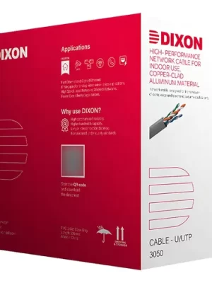 CABLE UTP 3050 CAT5E CCA 305M 4Px24 AWG INTERIOR -  DIXON