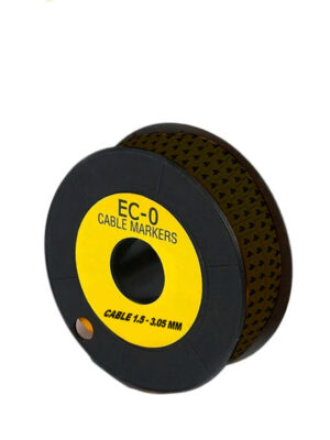 EC0-34C MARCADOR P/CABLE EC-0 LETRA "U" (ROLLO X 1000 PZAS)
