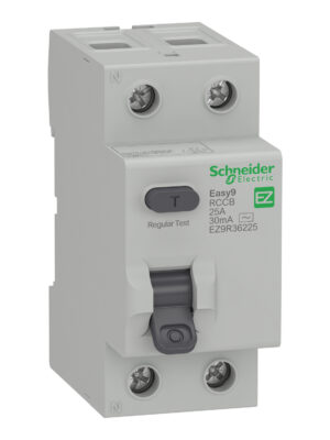 INTERRUPTOR DIFERENCIAL BIPOLAR 2X25 A 30MA EZ9F36225 SCHNEIDER 5302