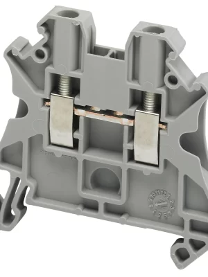 NSYTRV22 BORNERA CONEXIÓN RIEL DIN GRIS MRK 2.5MM2-NSYTRV22