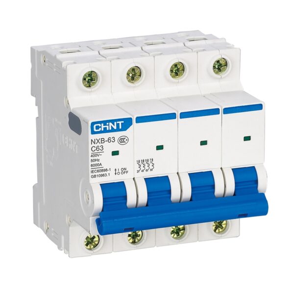 INTERRUPTOR TERMOMAGNETICO 3P 40A 400VAC 6KA-NXB-63-C40