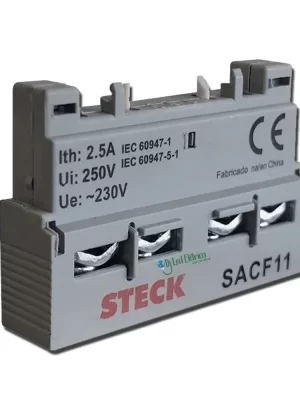 BLOCK CONTACTO AUXILIAR FRONTAL 1NA+ 1NC P/GUARDAMOTOR [SACF11]