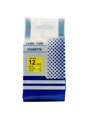 CINTA ADHESIVA EXTRA FUERTE AMARILLO (12MM X 8M) TZ2-S631