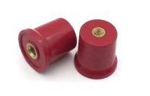 aisaldorportabarraconico8991 AISLADOR PORTABARRA 1/400 0.5KV CONICO CON ROSCA DE 1/4' X 30MM - SOELHO