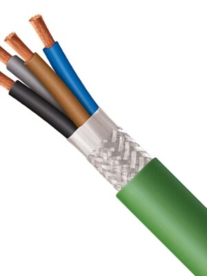 CABLE DE CONTROL FLEXIBLE CON AISLAMIENTO DE PVC , APANTALLADO 4X1 - 9MM2