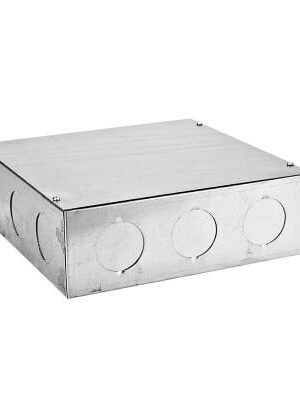 CAJA DE PASE DE METAL 200X200X100 CERRADO (PLANCHA 1/27)