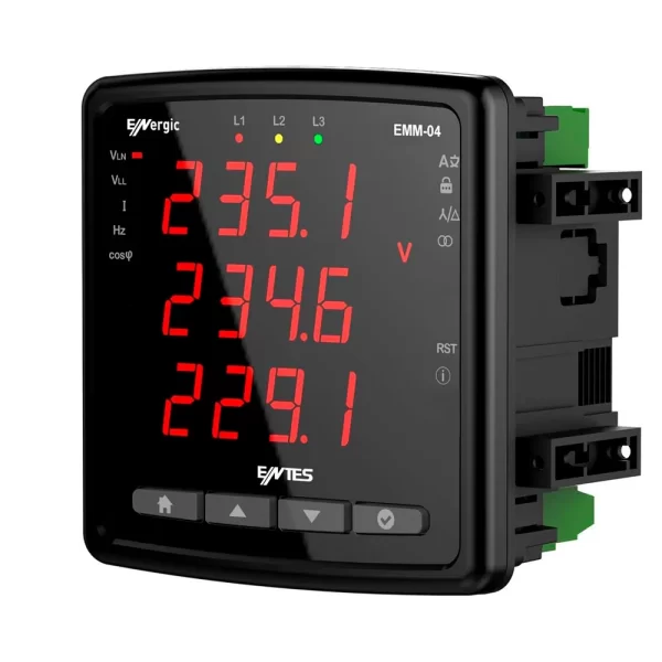 EMM-04- MULTIMETRO DIGITAL  96X96 95-270 VAC/DC ENTES