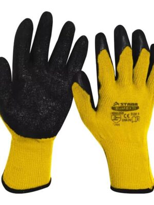 GUANTE H15 PU NEG8 - NEGRO CON AMARILLO
