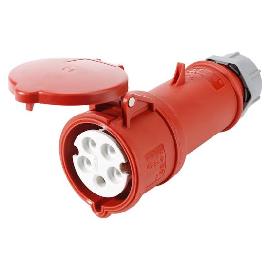 ENCHUFE INDUSTRIAL AEREO 16A 3P+N+T  415V IP44  P551 - KEDU