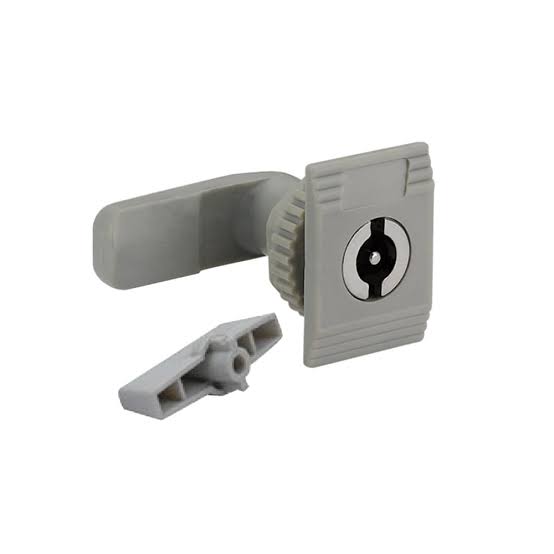 LLAVE PARA TABLERO PVC + CHAPA - GRIS