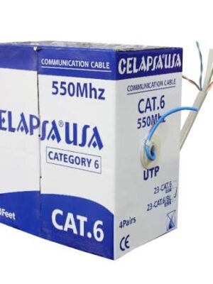 CABLE UTP CAT-6 "CELAPSA USA" 4 PARES 23AWG.