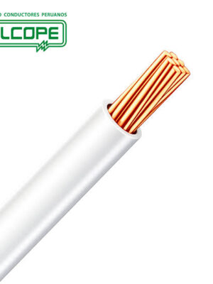 CABLE DOBLE FORRO THW 450/750V 12 AWG, CL2, BLANCO (METRO) - EL COPE