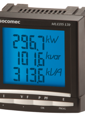medidor de .. MEDIDOR DE POTENCIA MULTIS L50 96X96MM SOCOMEC 192J9120