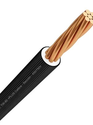 CABLE DOBLE FORRO THW 450/750V 12 AWG, CL2, NEGRO (METRO) - EL COPE