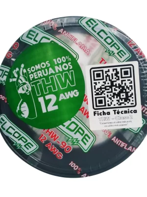 w=1500,h=1500,fit=cover (5) CABLE NMT 300/500V 3X12 AWG CL5 NEGRO - VULCANIZADO - METRO - EL COPE