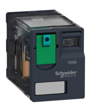 RELE ENCHUFABLE 14 PINES C/LED 24VDC 6A /250VAC RXM4AB1BD - SCHNEIDER