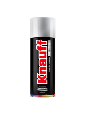PINTURA SPRAY GALVANIZADA 96% ZINC MATE 5002 400ML - KNAUFF