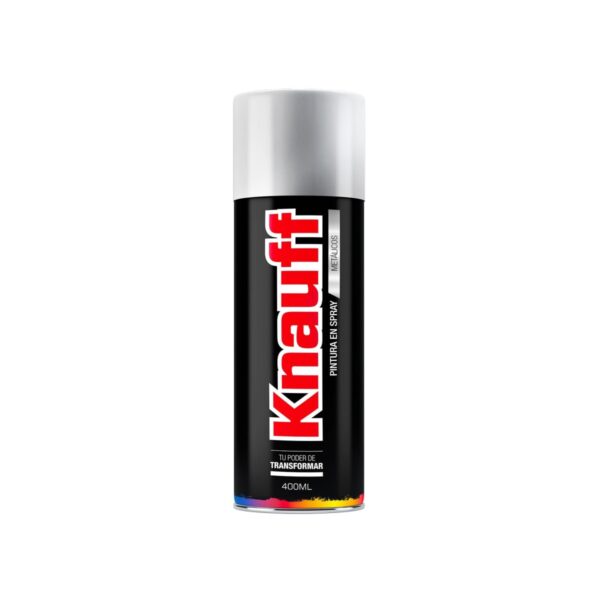 PINTURA SPRAY GALVANIZADA 96% ZINC MATE 5002 400ML - KNAUFF