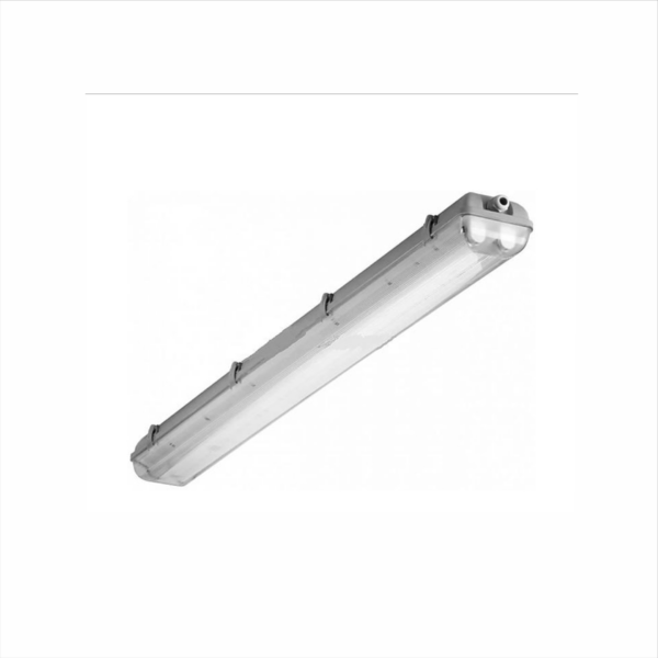 LUMINARIA HERMETICO 2x18/18W/1.2M/IP65 BLANCA FSL