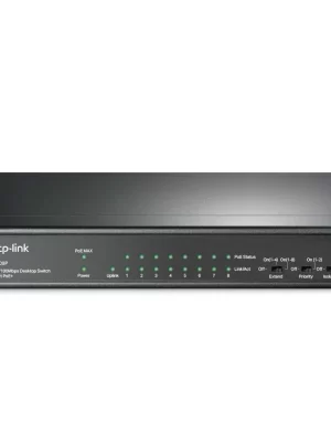 TL-SF1009P P-Link - Switch TL-SF1009P 9 Puertos 10/100 Mbps 8 Puertos POE+
