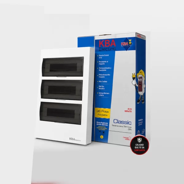 TABLERO ELECTRICO KBA ELECTRIC 36 P ADOSABLE